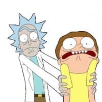 «RickAndMorty» sticker set