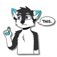 «Bolt» sticker set