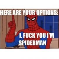 «Spider Man» sticker set