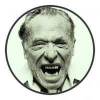 «Charles Bukowski» sticker set