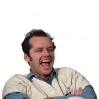 «JackNicholson» sticker set