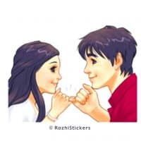 «Rozhistickers» sticker set