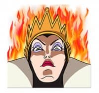 «Disney Villains» sticker set