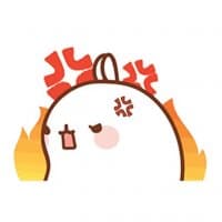 «Melong» sticker set