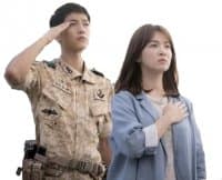 «Descendants of the sun» sticker set