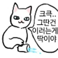 «nyangjangcon» sticker set