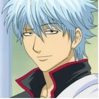 «Gintama/Gin» sticker set