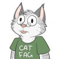 «CatFag» sticker set