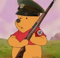 «Nazi Pooh (By @Gof0z)» sticker set