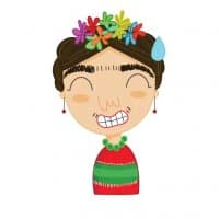 «Frida.Kahlo» sticker set