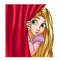 «Rapunzel» sticker set