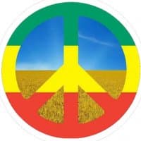 «rasta4peace» sticker set