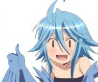 «Monster Musume Vero Manga, leggetelo» sticker set