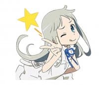 «Anohana @Nekosticker» sticker set
