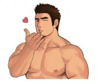 «Manday» sticker set