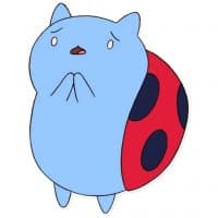 «catbug» sticker set