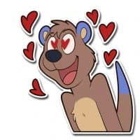 «Ace» sticker set