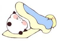 «Yururin Panda 4 @tikelku» sticker set