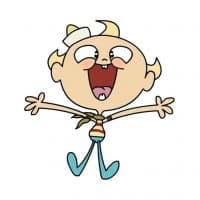 «Flapjack» sticker set