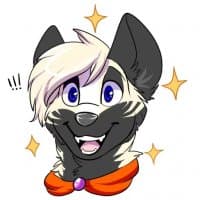 «Kitsune Stickers» sticker set