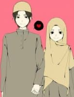 «Muslim Anime» sticker set