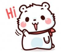 «bearycute» sticker set