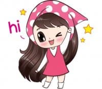 «Boobib Magic Love Love @tikelku» sticker set