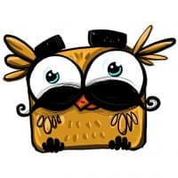 «oWL» sticker set