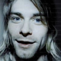 «Kurt Cobain» sticker set