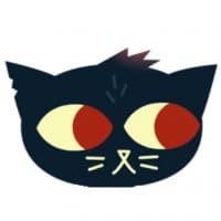 «Night in the Woods» sticker set
