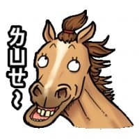 «Crazy horse !!» sticker set