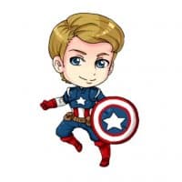 «Marvel» sticker set