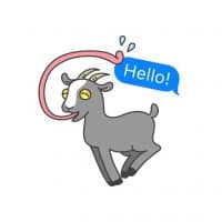 «Goat Simulator» sticker set