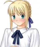 «Fate stay/night Saber» sticker set