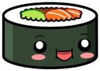 «Sushi» sticker set