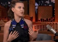«Millie bobby brown» sticker set