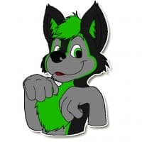 «Greeny» sticker set