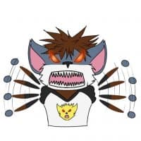 «Furry-Mondlight» sticker set