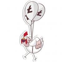 «Litecoin» sticker set