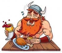 «Viking» sticker set