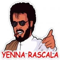 «Kollywood» sticker set