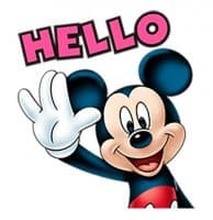 «Mickey» sticker set