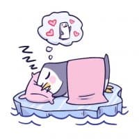 «Penguins» sticker set