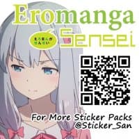«Eromanga Sensei / エロマンガ先生» sticker set