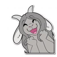 «Goatie» sticker set