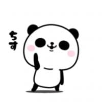 «Panda100%» sticker set
