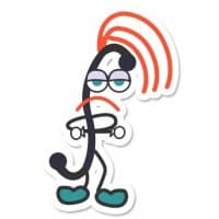 «Integral» sticker set