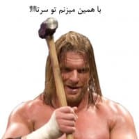 «WWE» sticker set
