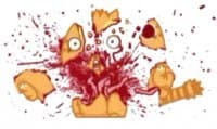 «BloodCat» sticker set