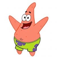 «Patrick Star by Fallah» sticker set